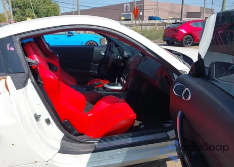 2006 Nissan 350Z Enthusiast z USA, uszkodzony, nr VIN JN1AZ34D56M302249